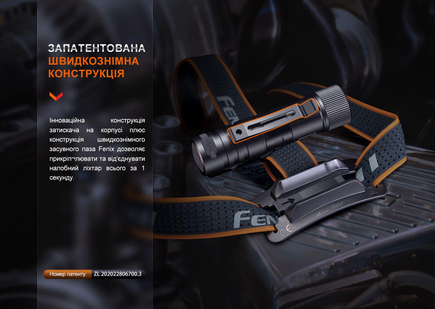 Фонарик налобный Fenix HM71R 2700 лм 230 м IP68 Type-C 8 режимов - фото 8