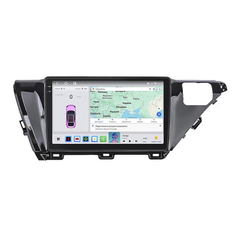 Автомагнитола Lesko для Toyota Camry VIII XV70 Рестайлинг 2020-4/64 QLED CarPlay 4G Wi-Fi GPS 360 Prime 10" (22391489) Автомагнитола Lesko для Toyota Camry VIII XV70 Рестайлинг 2020-4/64 QLED CarPlay 4G Wi-Fi GPS 360 Prime 10" (22391489)