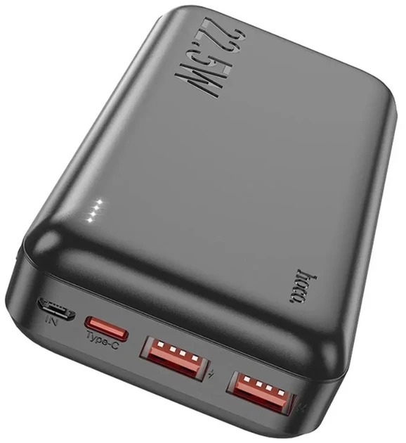 Повербанк Hoco 20000 mAh/22,5 W PD Черный (J101A)