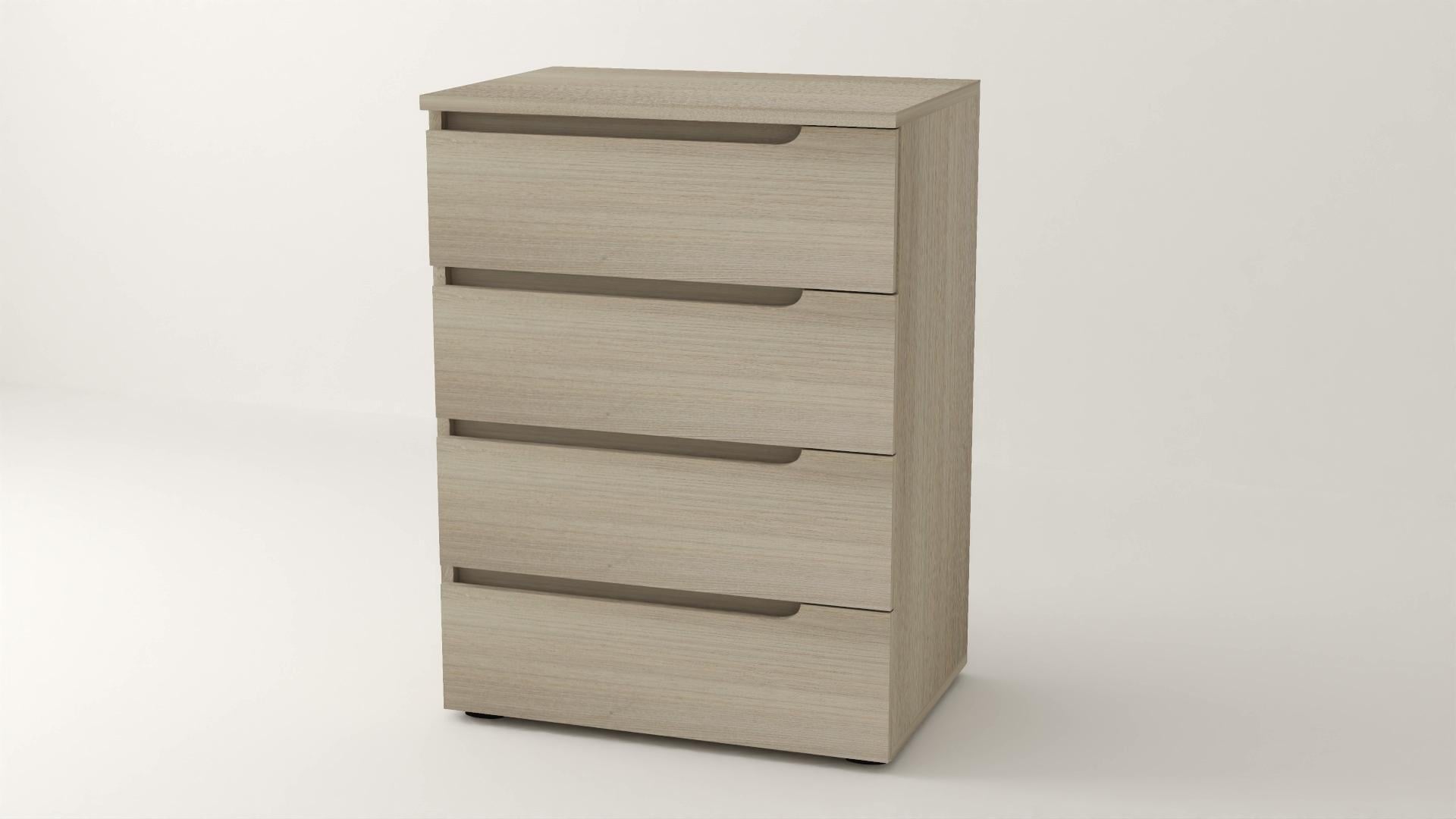 Комод Алекса ВК-42 96х45х87 см Дуб шамони светлый Комод Алекса ВК-42 96х45х87 см Дуб шамони светлый