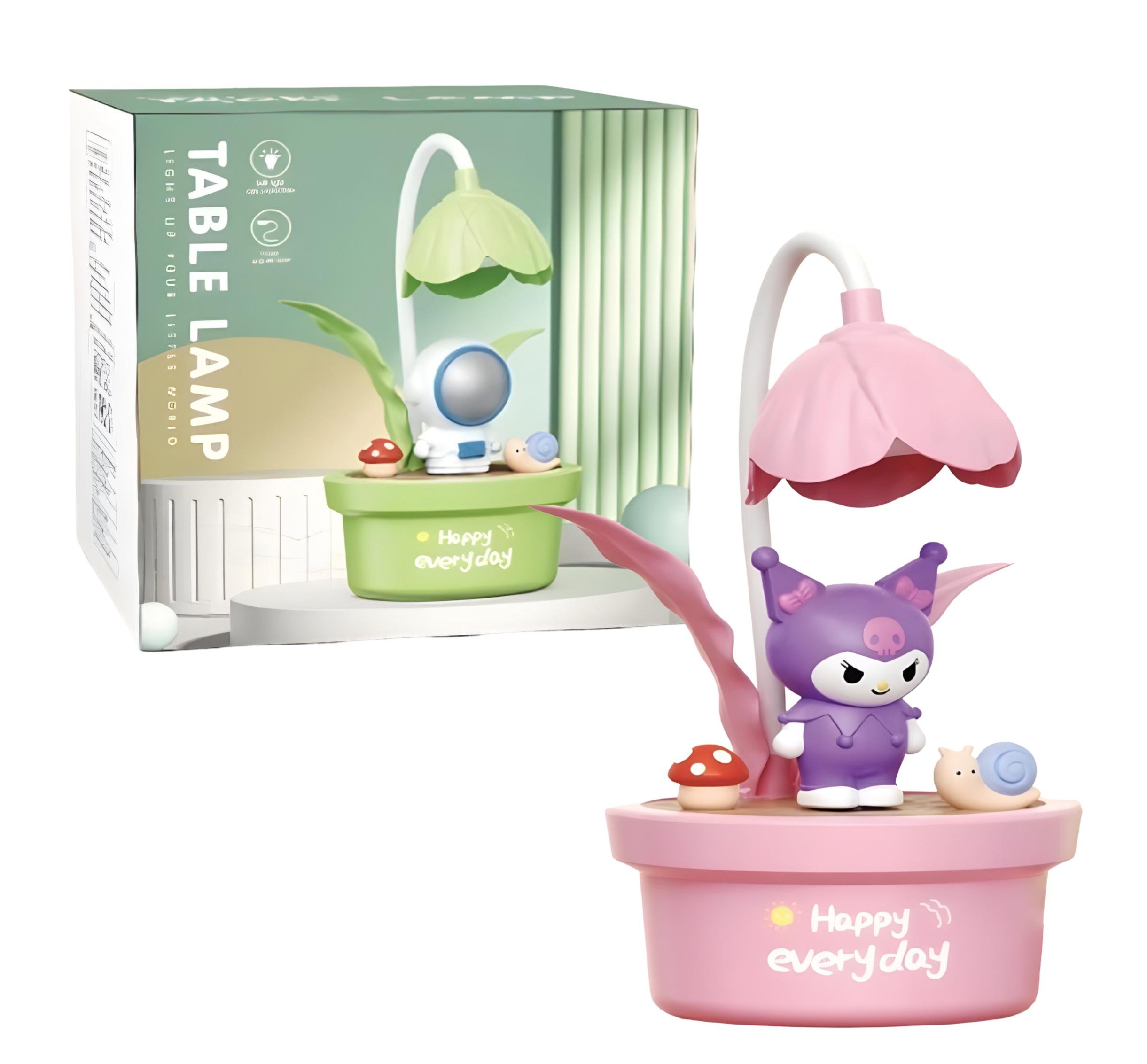 Настольная лампа Куроми цветочный горшок Розовый (351A) - фото 2 Настольная лампа Куроми цветочный горшок Розовый (351A) - фото 2