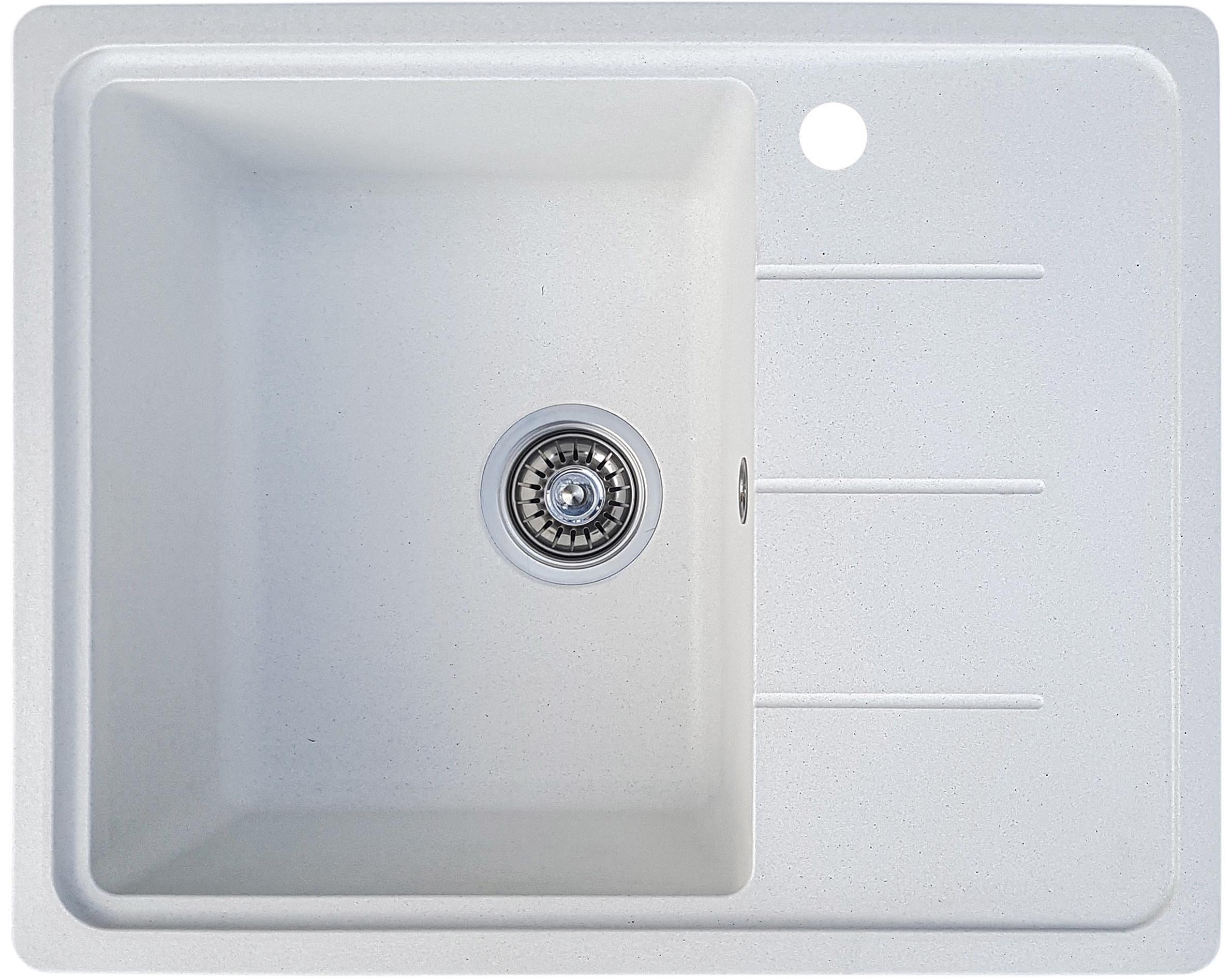 Мойка кухонная Valetti 28R 610x495 мм Белый