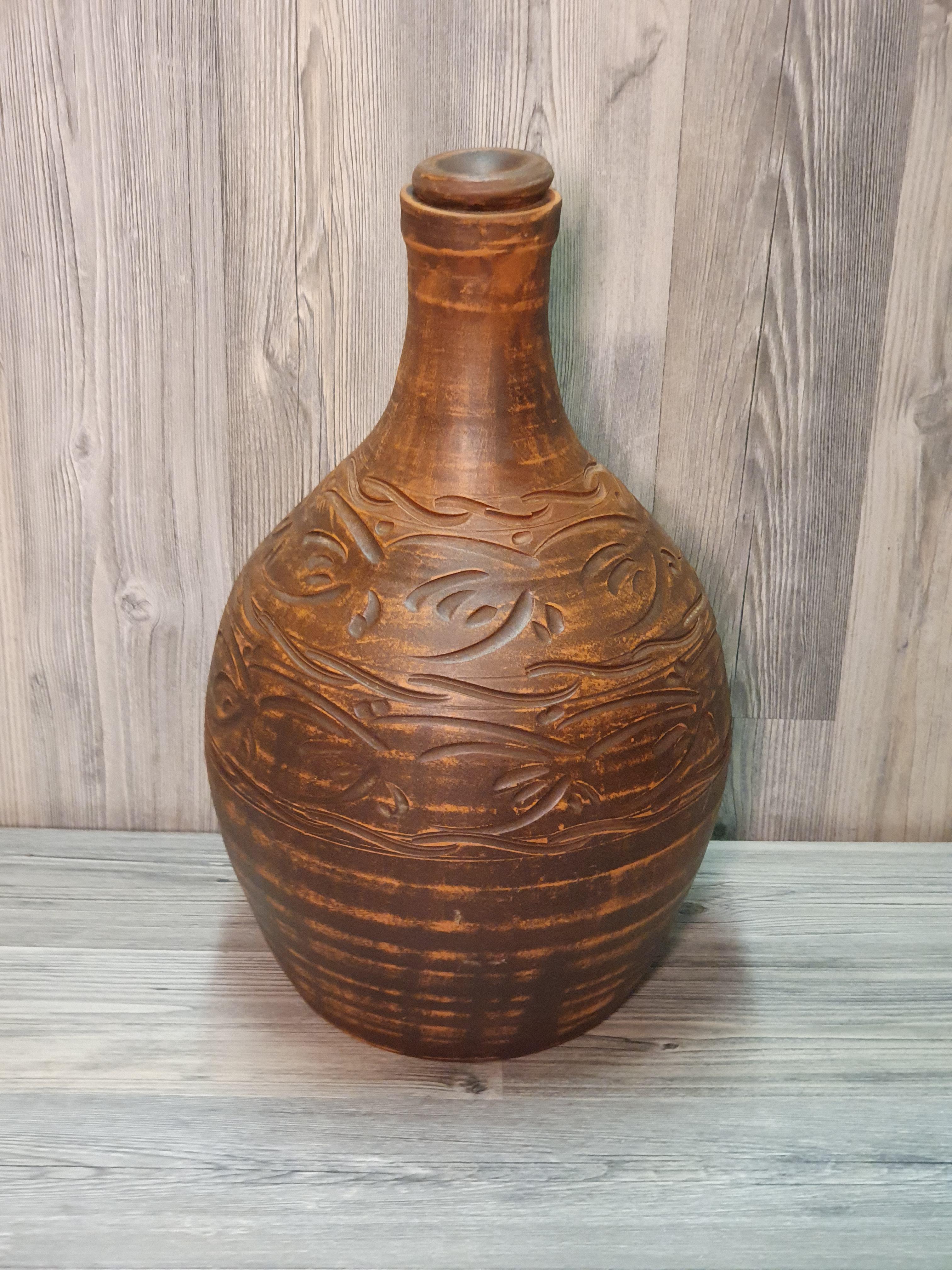 Штоф из красной глины (5086) - фото 6 Штоф из красной глины (5086) - фото 6