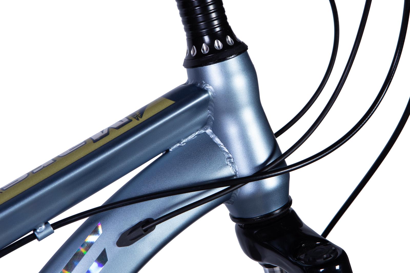 Велосипед Space MARS DD FR ST 24" рама 13" Серо-черный (2545694907) - фото 2