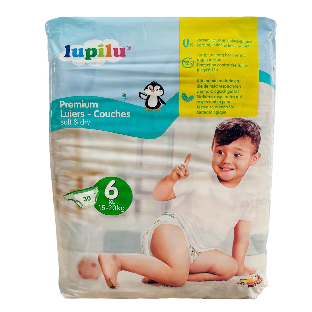 Підгузки дитячі Lupilu Soft & Dry 6 XL 15-20 кг 30 шт. (id_14895)