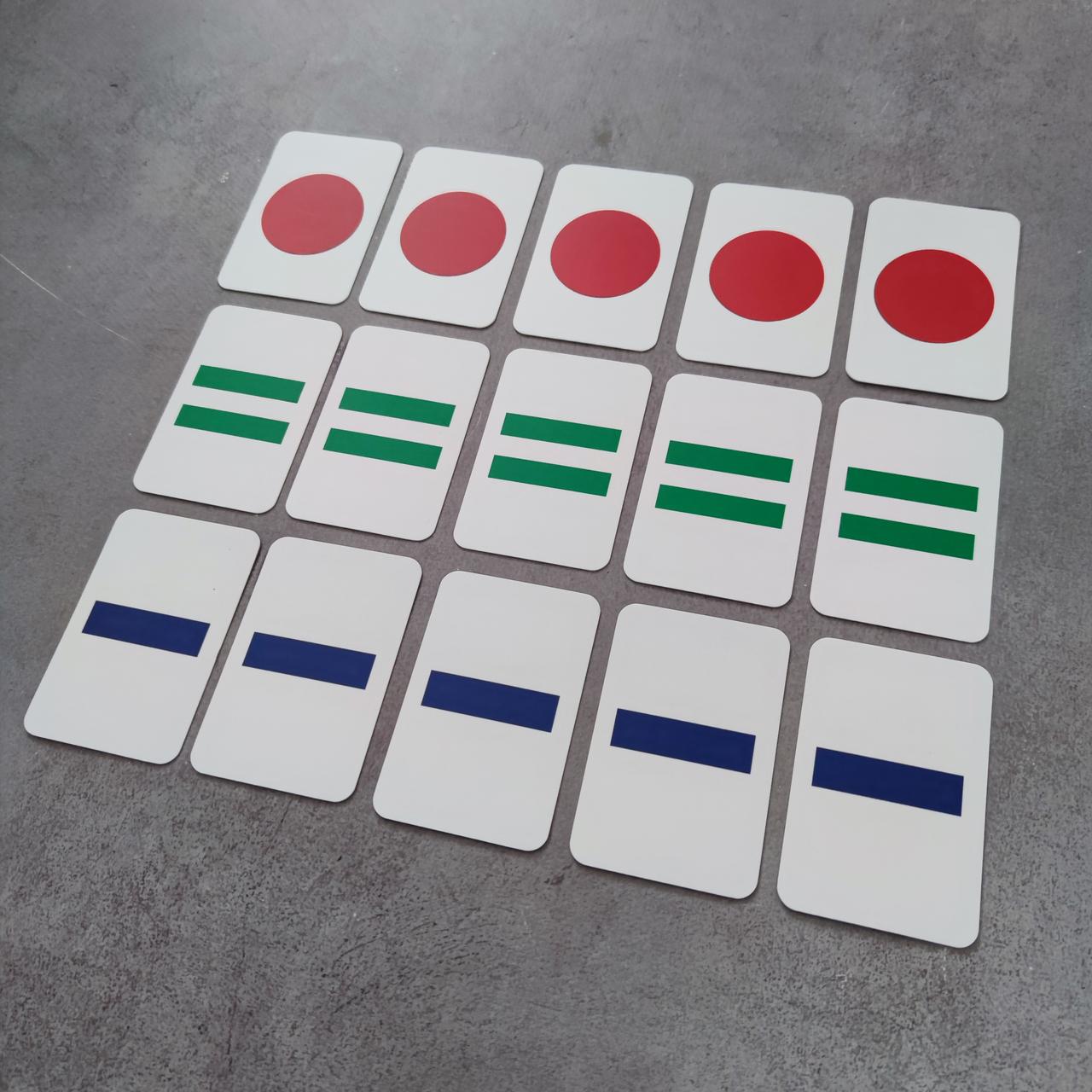 Комплект картонних карток для звукового аналізу слів (2737850402) - фото 2 Комплект картонних карток для звукового аналізу слів (2737850402) - фото 2