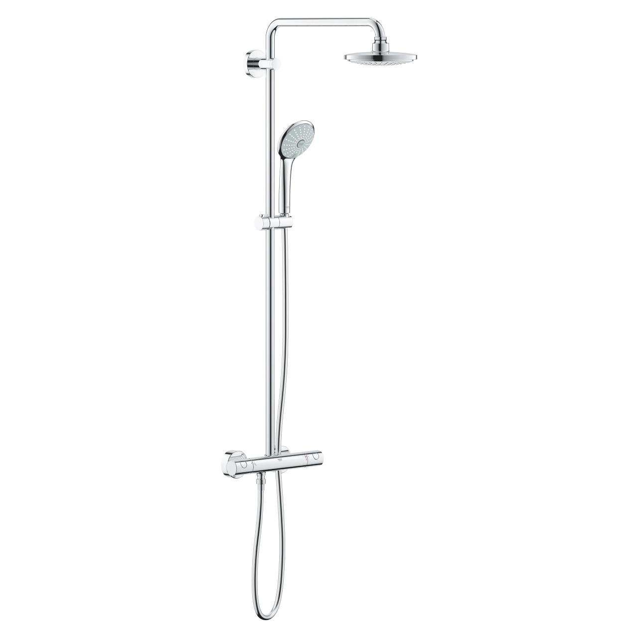 Душова система з термостатом Grohe Euphoria 27296001 Хром (85245)