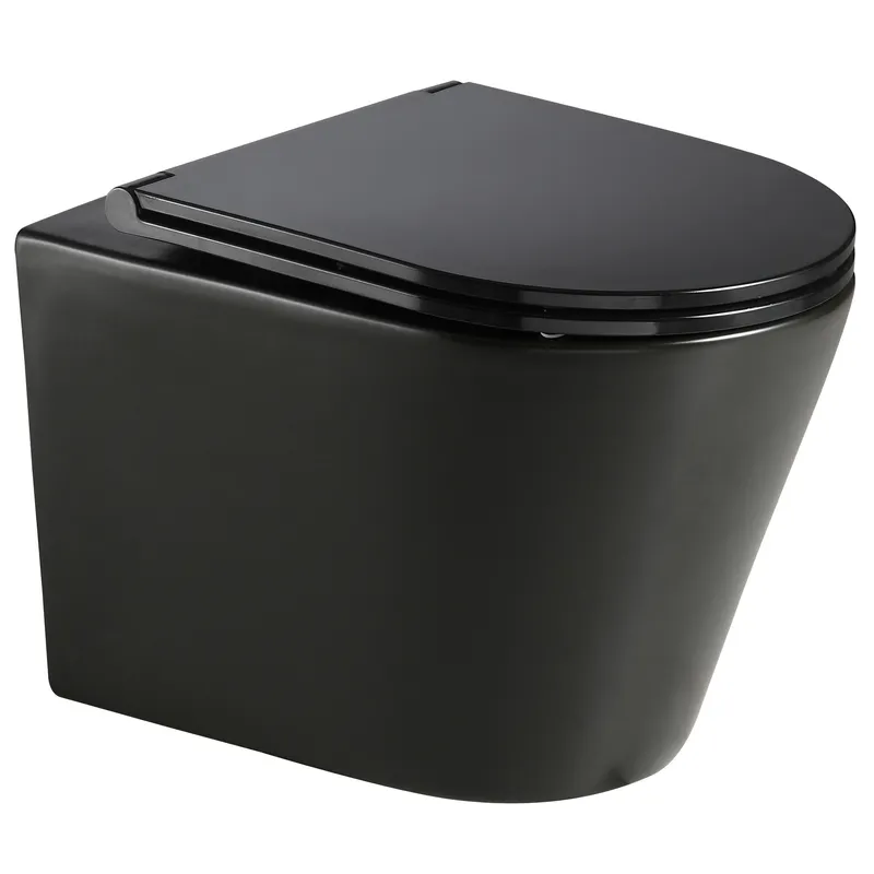 Унитаз подвесной MIXXUS Premium BEVEL-0301-T3 система смыва Tornado 3.0 515х355х365 мм Black (MP659