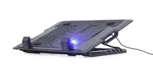 Подставка для ноутбука Gembird NBS-1F17T-01 до 17" Черный (2881181474)