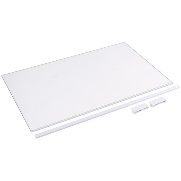Полка для холодильника Zanussi 4055346128 472x295 мм стеклянная с обрамлением