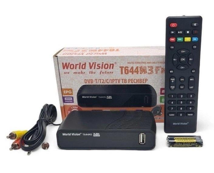 Ресивер World Vision Т2 T644M3 FM (21210841)