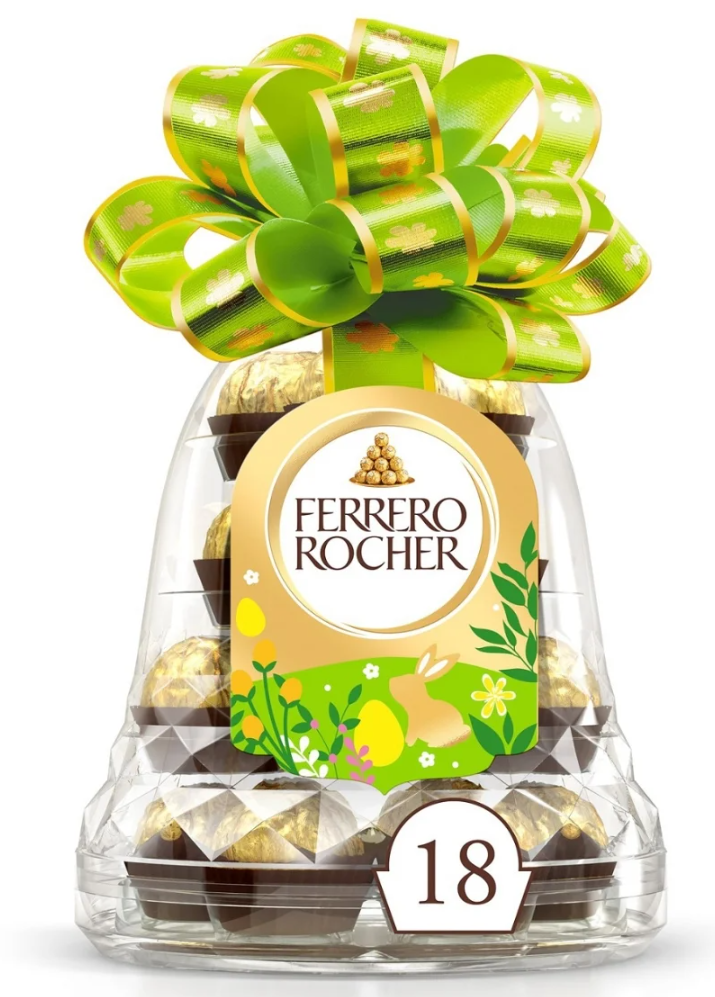 Конфеты шоколадные Ferrero Rocher Cloche 18 шт. 200 г (2575549111)