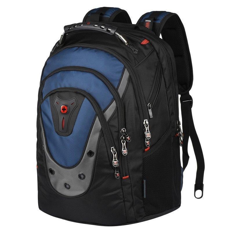Міський рюкзак для ноутбука Wenger Ibex 17" 23 л Чорно-синій (600638)