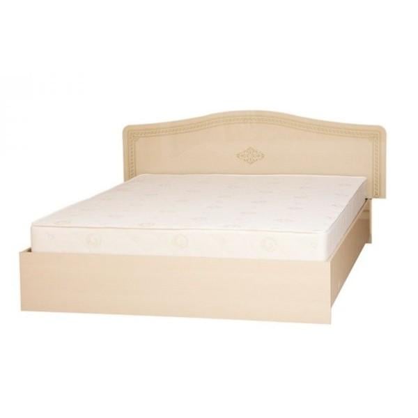 Кровать классическая двуспальная Світ Меблів 180х200 см из ДСП Флоренция Светлый Венге