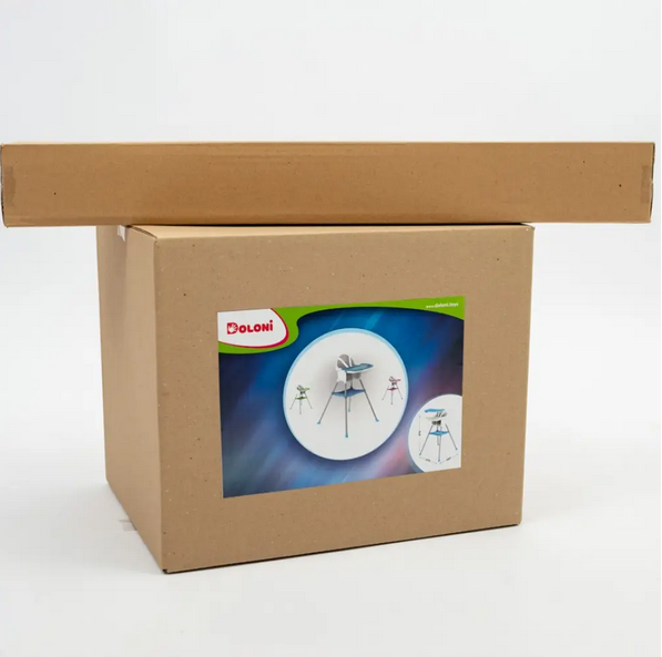 Стільчик для годування 03220 Білий/Блакитний - фото 2 Стільчик для годування 03220 Білий/Блакитний - фото 2