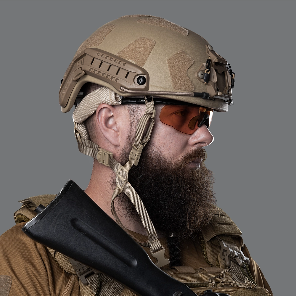 Шолом FAST VELCRO SPECPROM рівень захисту NIJ IIIA L Койот - фото 13 Шолом FAST VELCRO SPECPROM рівень захисту NIJ IIIA L Койот - фото 13