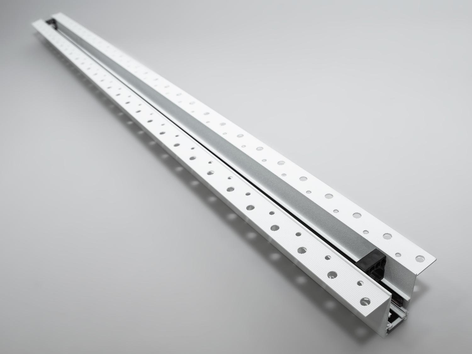 Рейлинг-шинопровод для магнитной трековой системы для скрытой установки 2 м (QY-CX101W-20-2M-WH) - фото 2 Рейлинг-шинопровод для магнитной трековой системы для скрытой установки 2 м (QY-CX101W-20-2M-WH) - фото 2