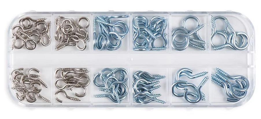 Шурупы с кольцом для подвешивания изделий 100 шт. (SP-2415100)