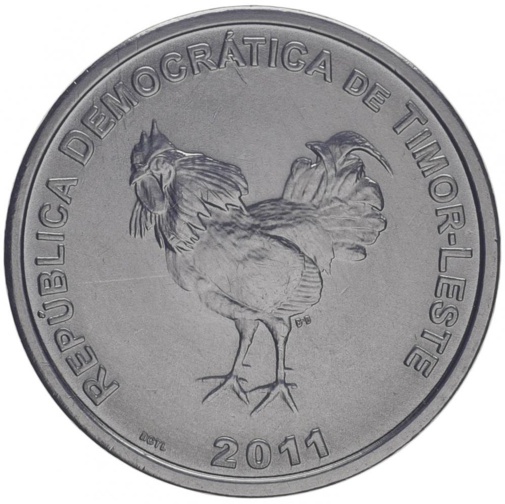 Коллекционная монета Восточный Тимор 10 сентаво 2011 UNC (KM#3)