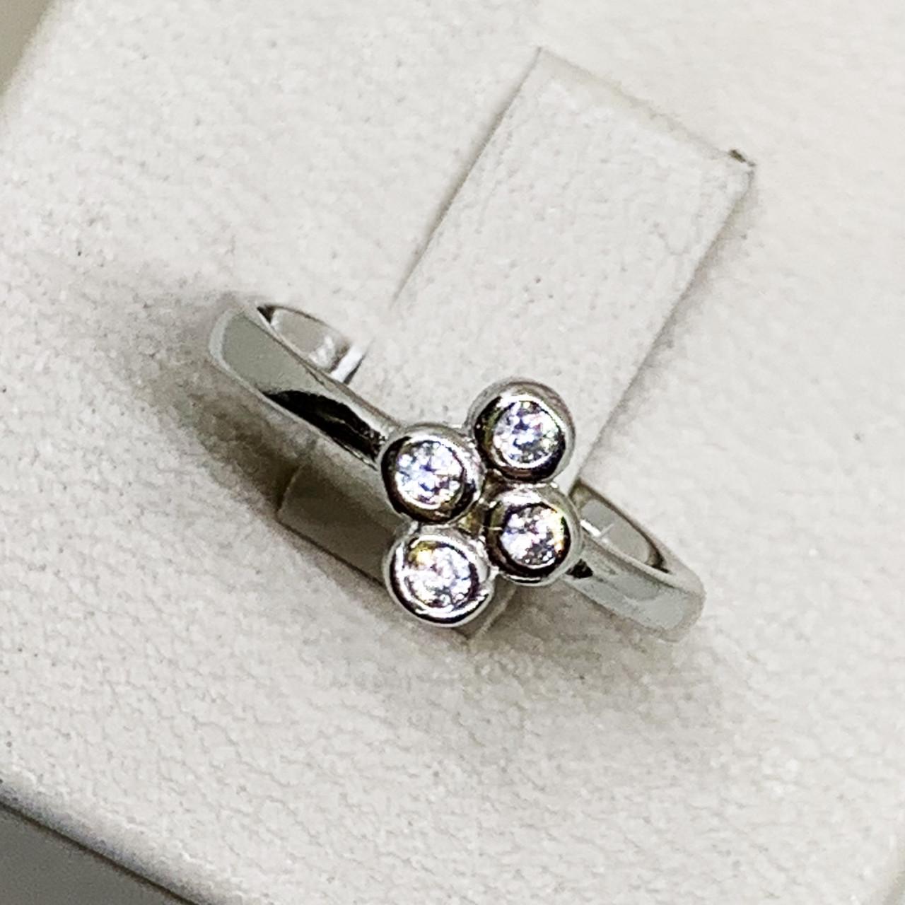 Кольцо серебряное с кубическим цирконием 2,01 г р. 15,5 (1715801048) Кольцо серебряное с кубическим цирконием 2,01 г р. 15,5 (1715801048)