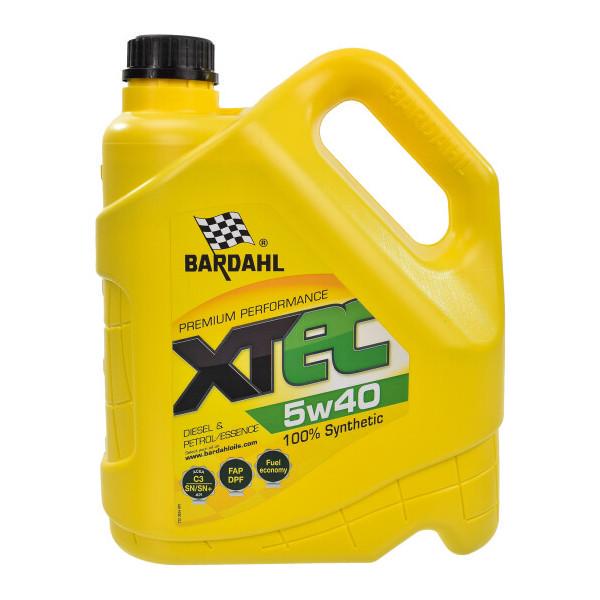 Моторное масло Bardahl XTEC 5W-40 4 л (36342)