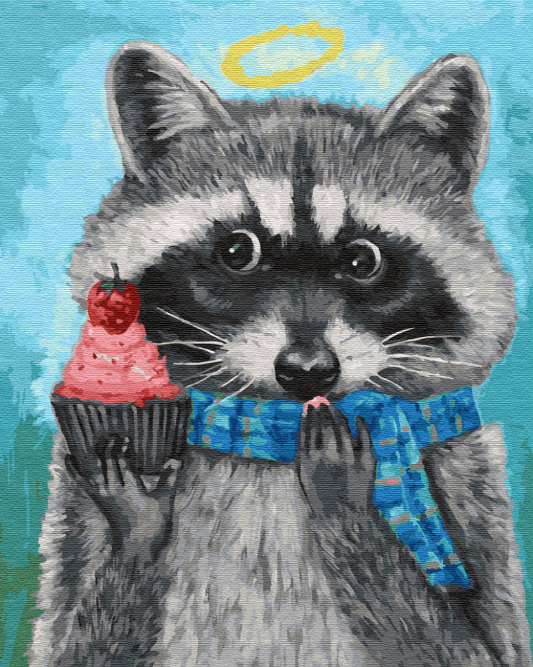 Картина по номерам Brushme Друг Енотик (GX26959)