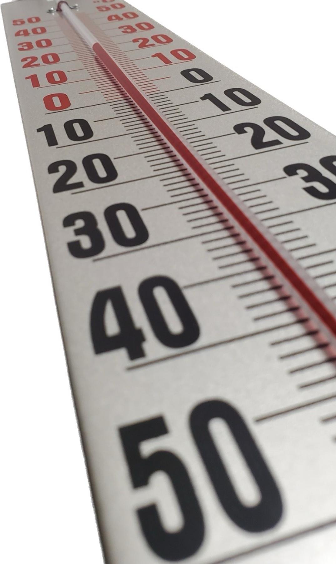 Термометр уличный Стеклоприбор ТБН-3-М2 на металлической основе с двухсторонней шкалой 69 см - фото 2 Термометр уличный Стеклоприбор ТБН-3-М2 на металлической основе с двухсторонней шкалой 69 см - фото 2