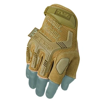 Тактические перчатки Mechanix Wear M-Pact Fingerless Gloves M Coyote (MFL-72)