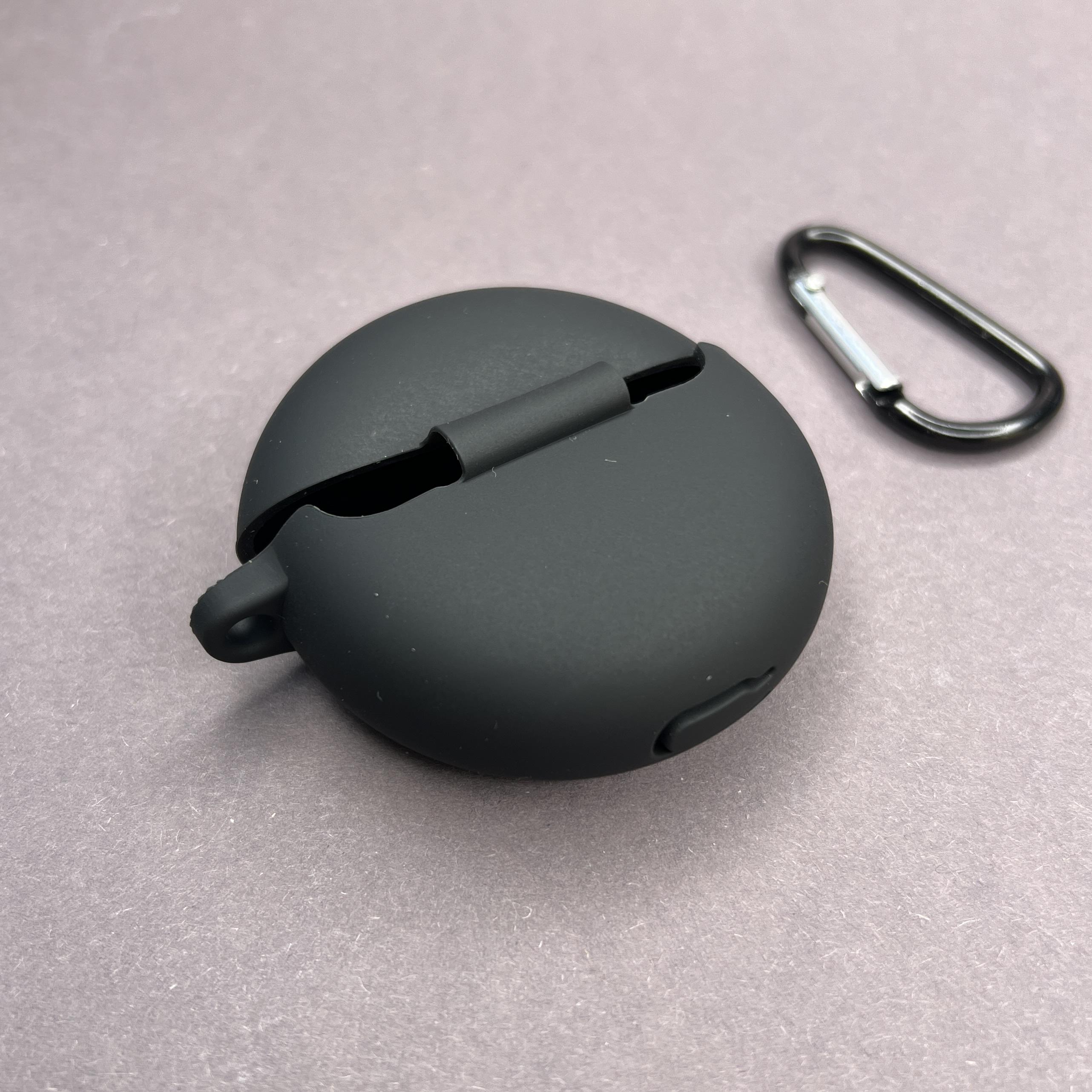 Чехол для наушников Oppo Enco Buds 2 с карабином толстый противоударный (508762) - фото 2