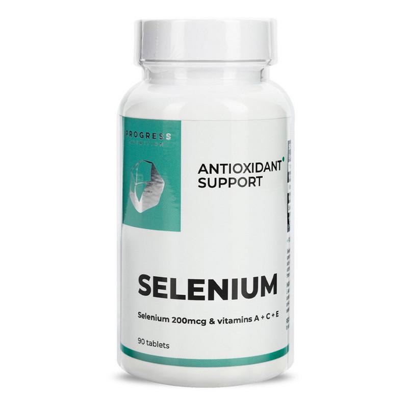 Селен Progress Nutrition Selenium 200 mcg 90 табл. (22768-01)