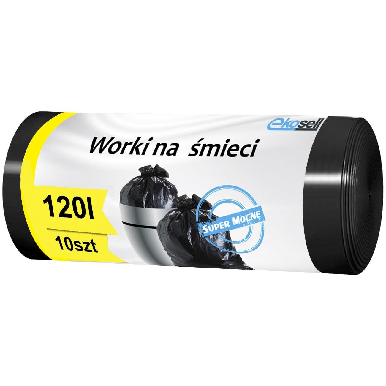 Пакети для сміття Ekosell 120 л/10 шт. (96)