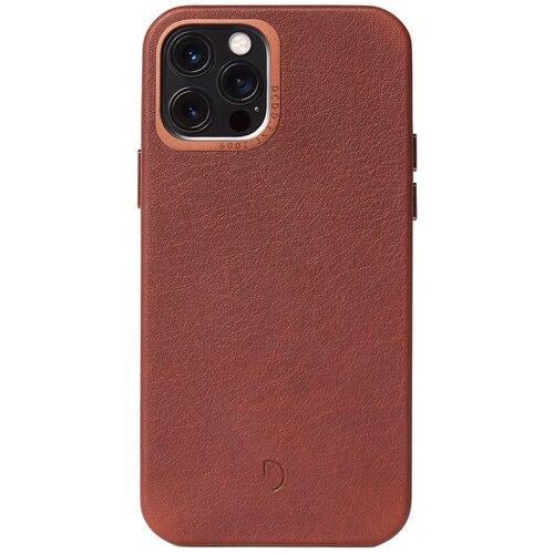 Шкіряний чохол накладка Decoded Back Cover for iPhone 12 Pro Max, Brown (D20IPO67BC2CBN)