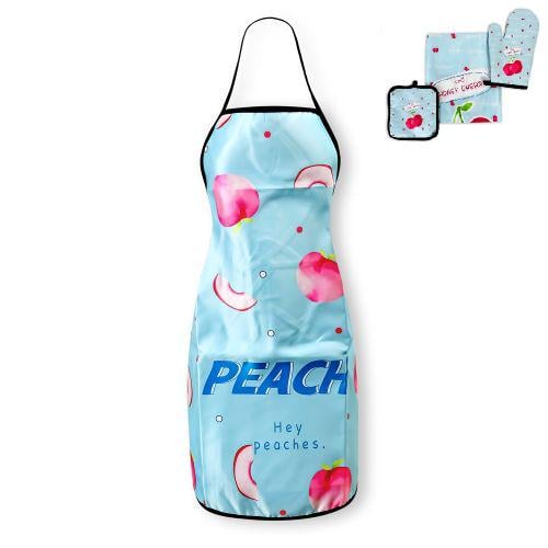 Кухонный набор рукавица/прихватка/передник 3 пр. 53x68 см (31566) Кухонный набор рукавица/прихватка/передник 3 пр. 53x68 см (31566)