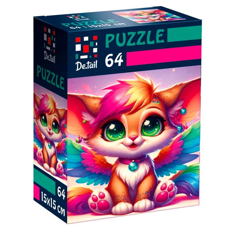 Пазлы Vladi Toys De.tail Крылатый лисенок 64 дет. (DT1234-03)