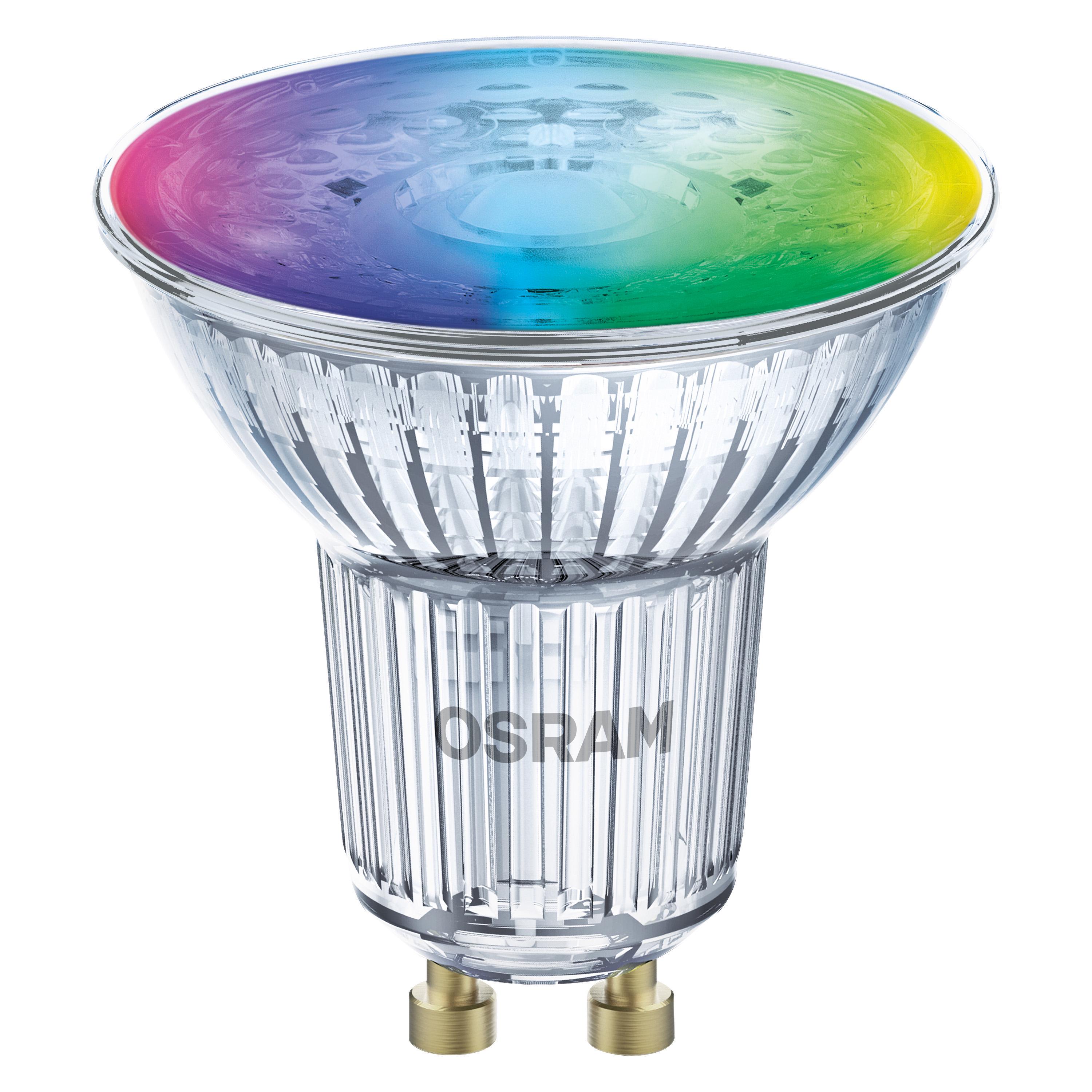 Лампа світлодіодна Osram SMART WiFi RGBW PAR16 4,7W 230V 350lm 2700-6500K GU10 DIM 50x54 мм (4099854462191)