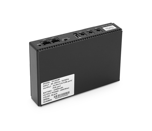 Источник бесперебойного питания для роутеров/коммутаторов/PON/POE-430 Voltronic UPS-18W DC1018P 12V 1A 10.4Ah White (DC1018P/10400) - фото 2 Источник бесперебойного питания для роутеров/коммутаторов/PON/POE-430 Voltronic UPS-18W DC1018P 12V 1A 10.4Ah White (DC1018P/10400) - фото 2