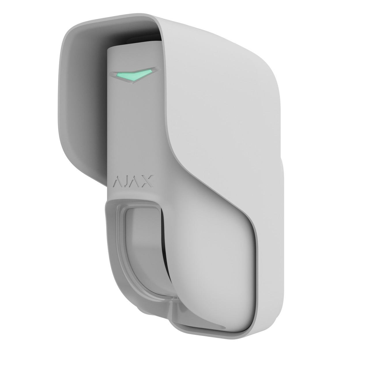 Датчик руху-штора бездротовий вуличний Ajax Curtain Outdoor Білий
