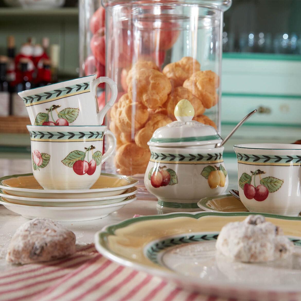 Набір блюдець French Garden Fleurence 17 см 2 шт. (1022811250) - фото 3 Набір блюдець French Garden Fleurence 17 см 2 шт. (1022811250) - фото 3