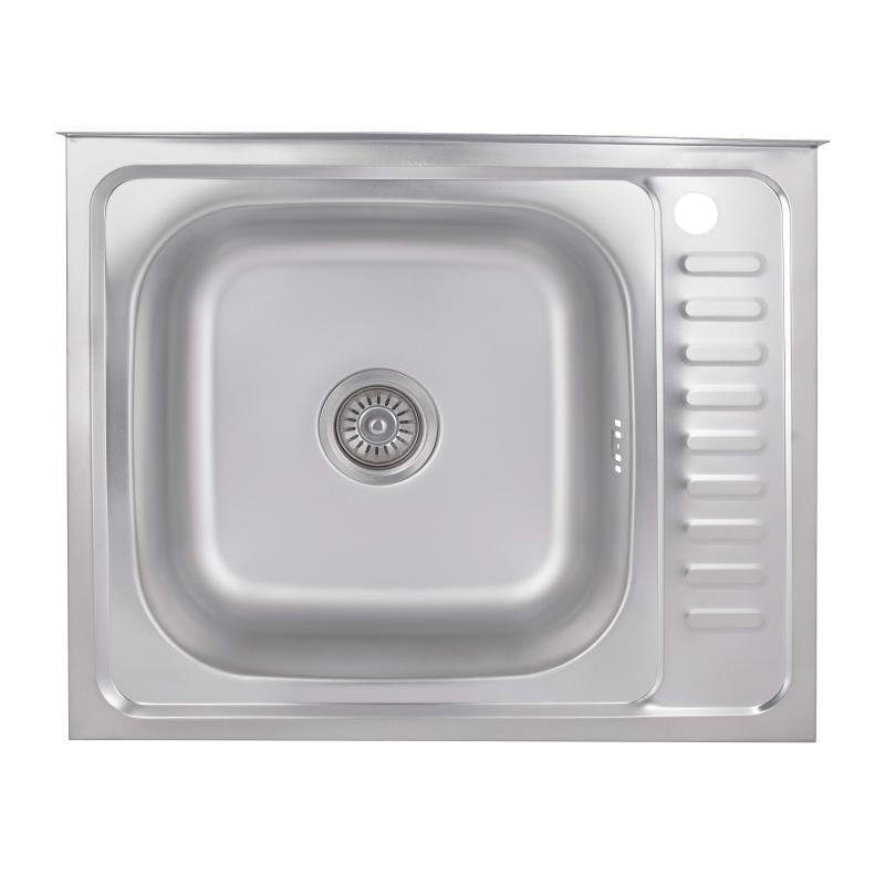Мойка кухонная Brinex 6050-L 0,6 мм Satin (BRIN6050LSAT06) Мойка кухонная Brinex 6050-L 0,6 мм Satin (BRIN6050LSAT06)