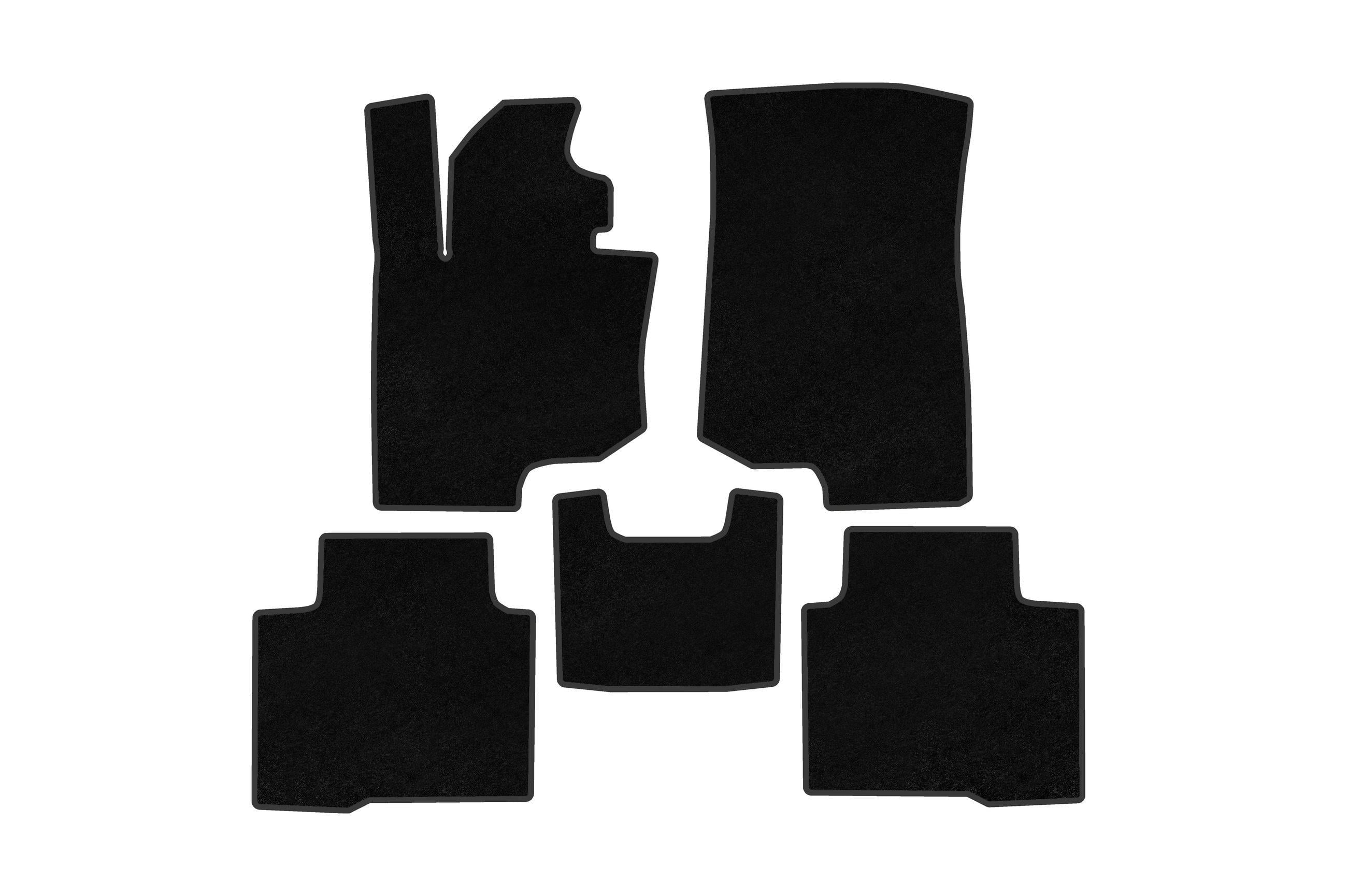 Коврики автомобильные текстильные Digital Designs Classic электро для SsangYong Torres 2022- рр. Черный (184861)