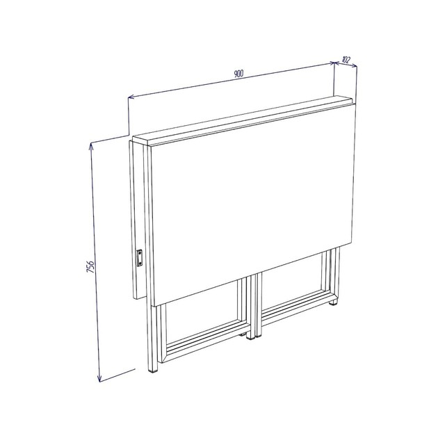 Обідній стіл трансформер Knap Knap Дуб сонома (S201011003) - фото 9