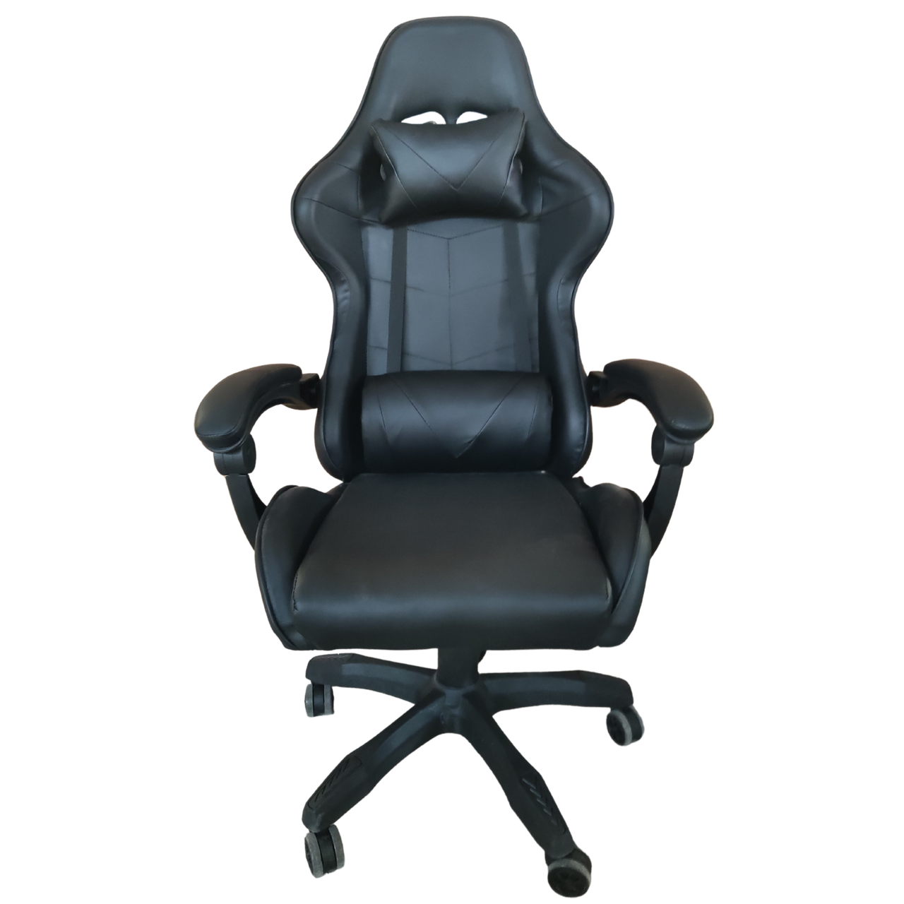 Крісло ігрове комп'ютерне з подушками Racer Pro Чорний - фото 2 Крісло ігрове комп'ютерне з подушками Racer Pro Чорний - фото 2