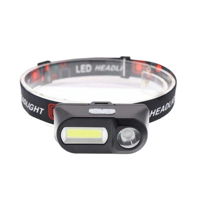 Фонарь налобный Bailong BL-1801A аккумуляторный светодиодный (298338)