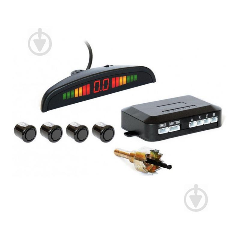 Парктроник ParkCity с LED дисплеем Black detectors (hub_np2_0015)