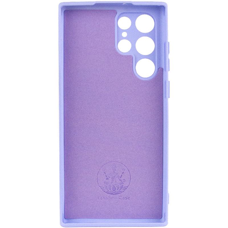 Протиударний Чохол Silicone Cover Lakshmi Full Camera (A) для Samsung Galaxy S22 Ultra Бузковий / Dasheen - фото 3