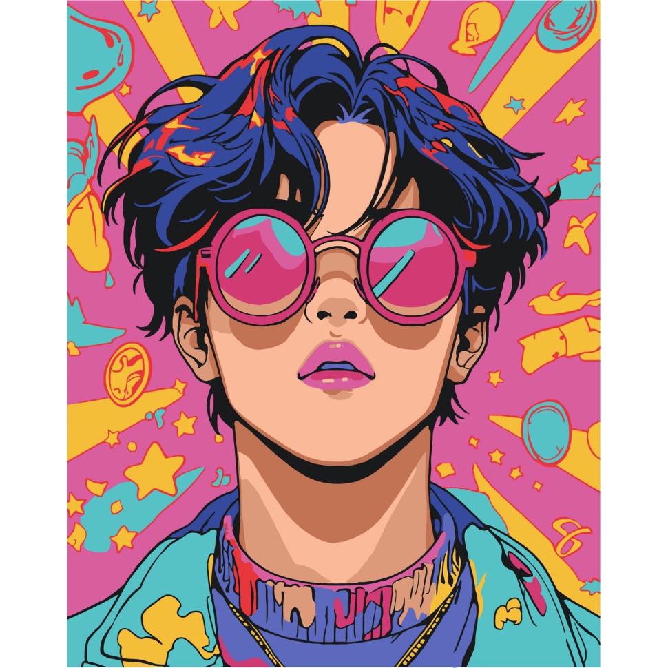 Картина по номерам ART CRAFT Розовые очки 40x50 см Разноцветный (PM-194-K-1341)