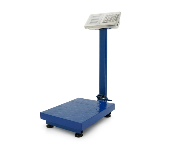 Весы торговые электронные со стойкой платформой 150 кг 300х400 мм
