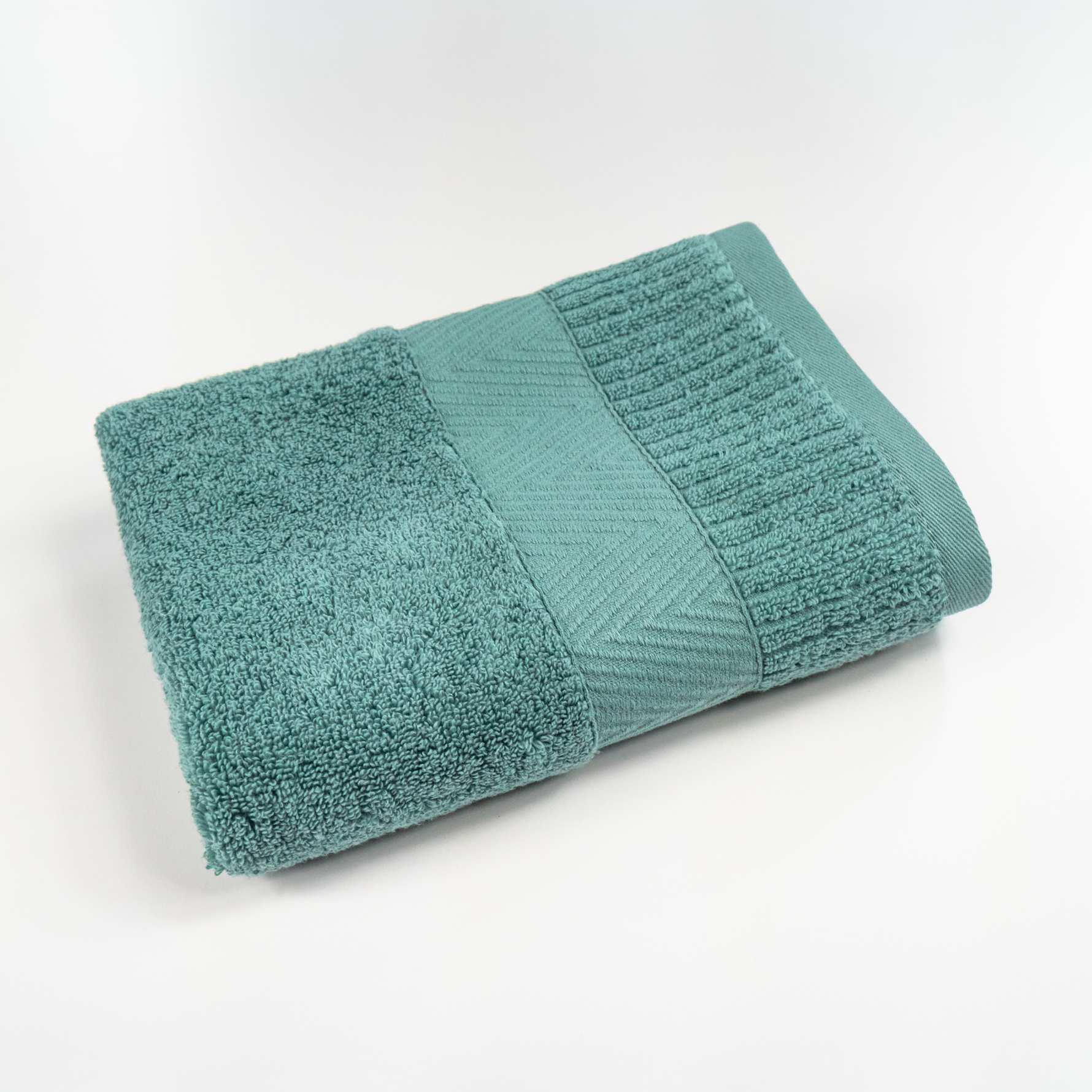 Полотенце для лица и рук Зеро Твист Бордюр 40x70 см Мятный (550-70-ztb-mint)