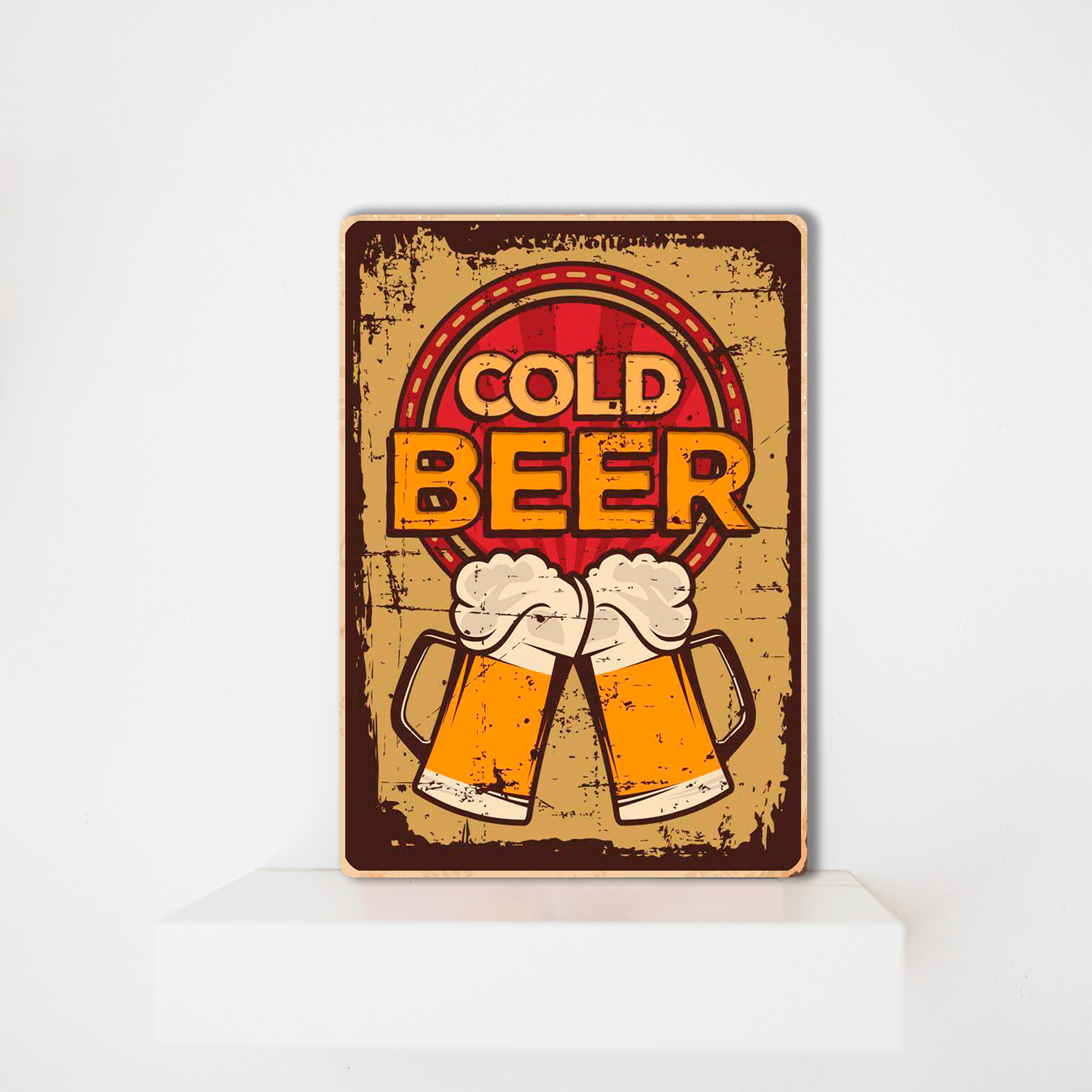 Постер дерев'яний Bramble "Cold Beer" (PSTRSBRMBL270)