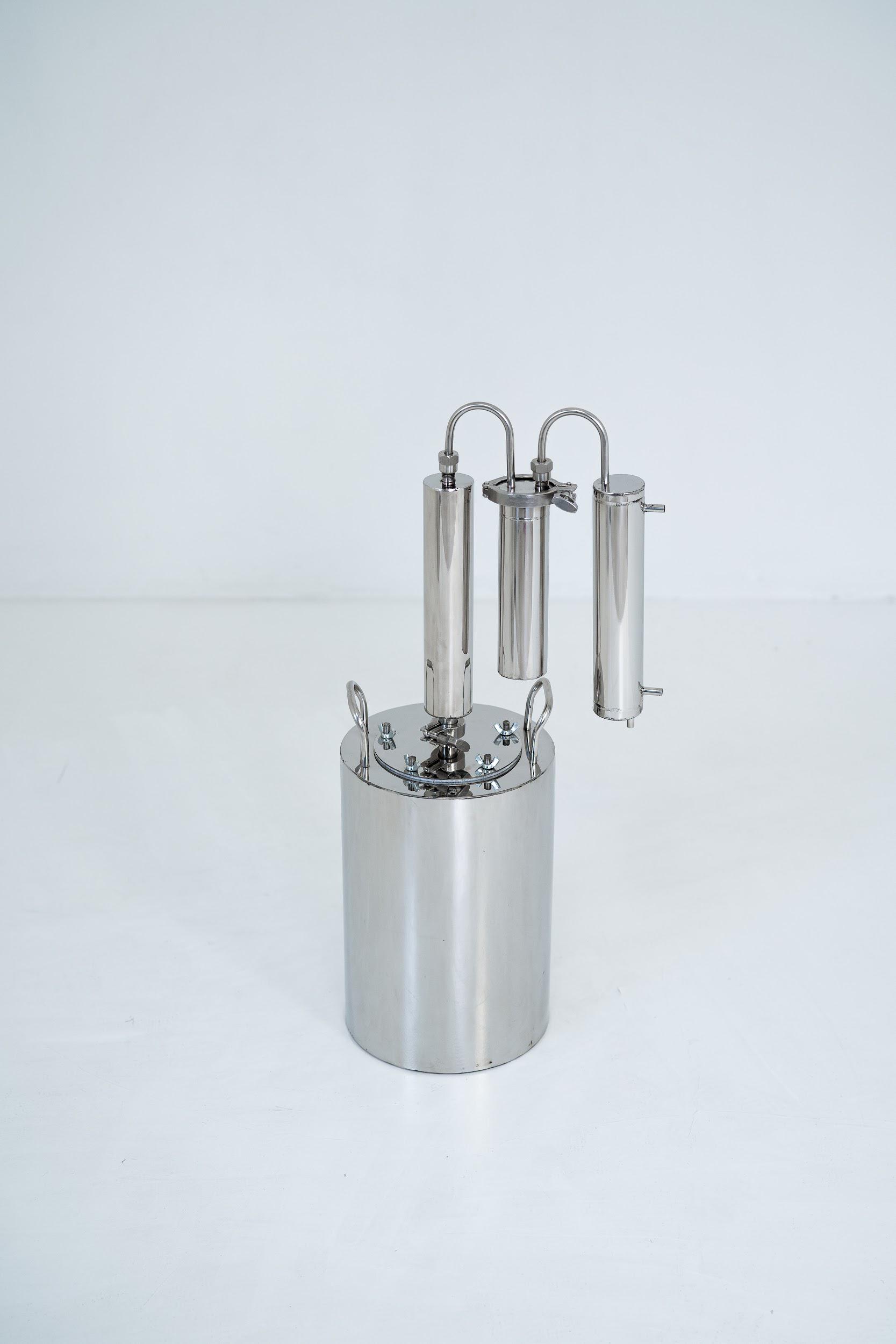 Дистилляционный аппарат Бимбер СТАНДАРТ с двумя сухопарниками 13 л